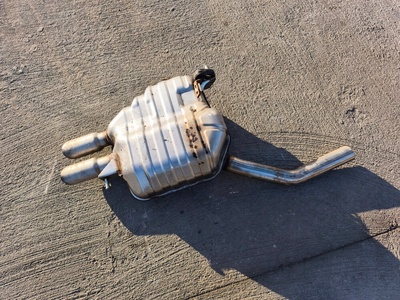 8R0120B8R0253611H глушитель выхлоп конечный audi q5 8r 2.0tdi 8r0120b 8r0253611h