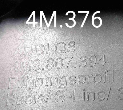 4M8807394 Кронштейн крепления бампера заднего Audi Q8 I (2018—2023) 2018