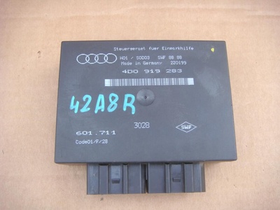 4D0919283 блок управления парктроником AUDI A8 (D2) 1994-2003 AUDI A8 (D2) 1994-2003 1999 ,