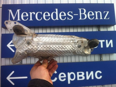 A6420903141 Защита (экран) выпускного коллектора Mercedes ML W166 2015