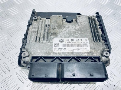 03L906018JC Блок управления двигателем Skoda Superb 2012 , 0281017414