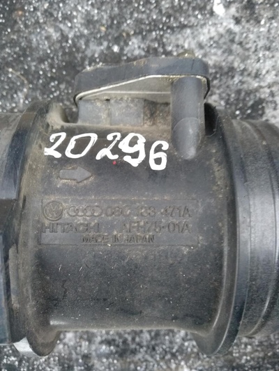 06C133471A Расходомер воздуха Audi A6 2002 ,, ASN, BBJ, AVK, AZA,