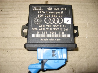 4F0907357E Блок управления светом AFS Audi A6 C6 2006