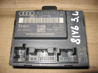 4L0959795B Блок управления двери задней левой Audi Q7 4L 2007