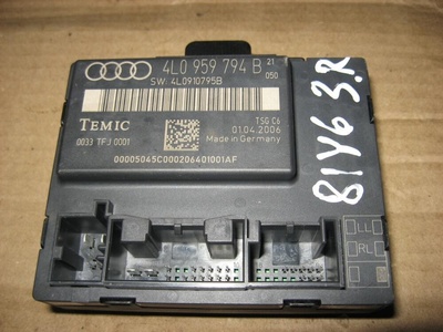 4L0959794B Блок управления двери задней правой Audi Q7 4L 2007
