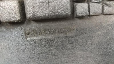 A2045200723 Защита бампера переднего MERCEDES-BENZ C-CLASS W204 01/2007 - 01/2015 2012