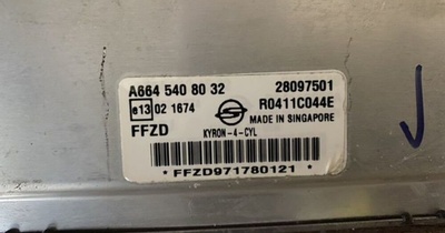 6645408032 Блок ЭБУ SSANG YONG KYRON (2005>) Ford