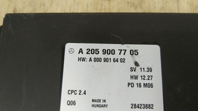A2059007705 Блок управления АКПП MERCEDES-BENZ C-CLASS W205 2017