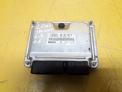 4b1907401b Блок управления двигателем Audi A6 C5/4B [рестайлинг] (2001-2004) 2002 , 0281010393