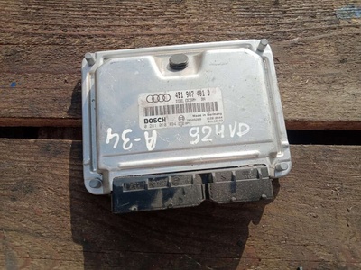 4B1907401D Блок управления двигателем Audi A6 C5 (S6,RS6) 2002 ,0281010494