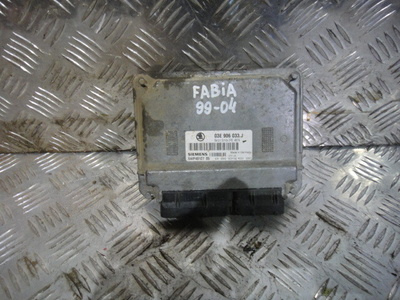 03E906033J Блок управления двигателем Fabia (99-07) 1.2 AZQ б/у (арт. )