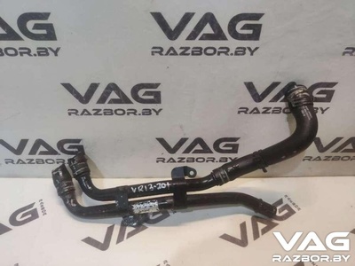 7L0121065E Трубка охлаждающей жидкости металлическая Audi Q7 4L 2007