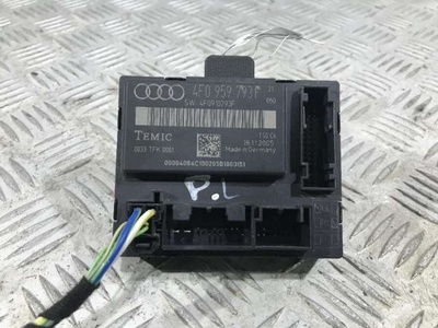 4F0959793F Блок управления двери передней левой Audi A6 C6 2005 4F0 959 793 F