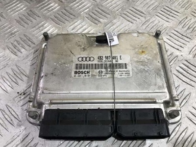 4B2907401E Блок управления двигателем Audi A6 C5/4B 2000 4B2 907 401 E, 0 281 010 394