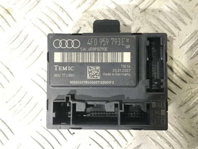 4F0959793 Блок управления двери передней левой Audi A6 C6 2007 4F0 959 793