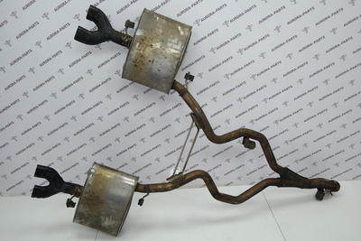 LR038230 Глушитель средняя и задняя часть в сборе (4.4L DOHC DITC V8 Diesel) Land Rover Range Rover 30DDTX L405 2012