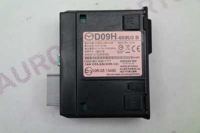 D09H669U0 Блок USB+AUX+CD Mazda CX-5 KF 2016