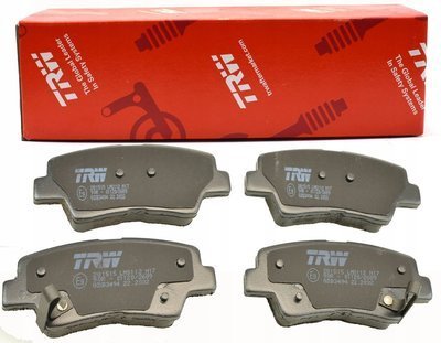 GDB1756 колодки тормозные порше boxster 987 05 - передние