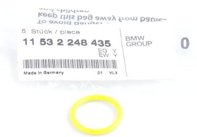 11532248435 прокладка уплотнительное кольцо уплотнительное кольцо термостата системы рециркуляции ог bmw оригинал