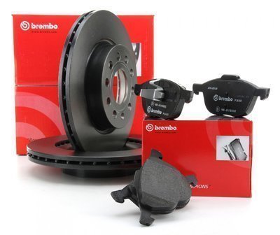 09.9464.11 тормозные колодки brembo передние для форд focus mk2 278мм
