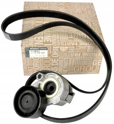 117203694R ориг натяжитель ремень scenic и megane ii 3 1.5 dci