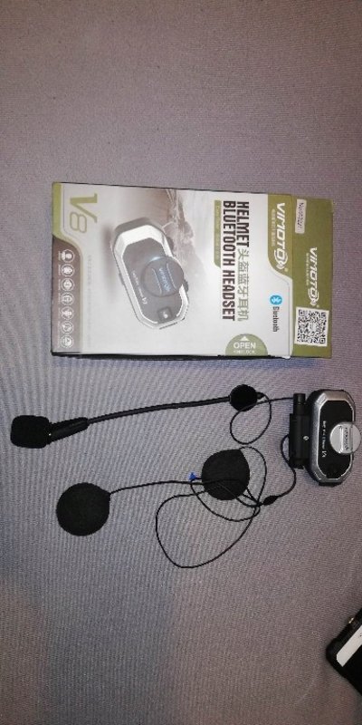 Домофон мотоцикл bluetooth vimoto v8