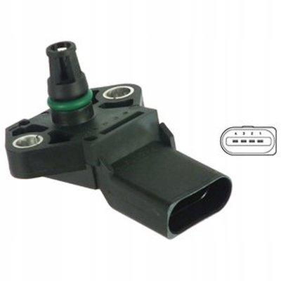 PS10117 датчик давления воздуха delphi volkswagen гольф 5м1