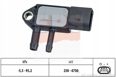 1.993.263 датчик давл . воздуха выхлопных газов volkswagen passat 2 , 0 / 3 , 0 / 4