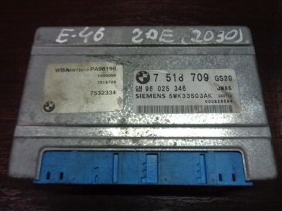 7518709 Блок управления КПП BMW 3-Series E46 1998 - 2003 2002 ,