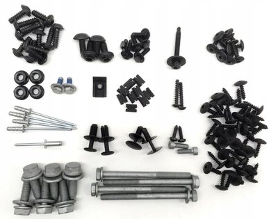 4G0098623B комплект элементов крепления бампер audi a6 c7 a7