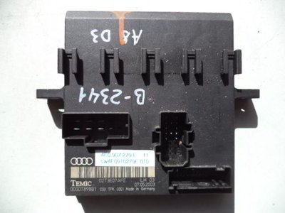 4E0907279E Блок управления бортовой сети Audi A8 D3 (4E2) 2002 - 2005 2004 ,