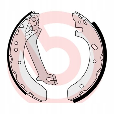 S23578 тормозные колодки brembo форд эскорт gal