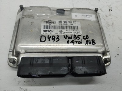 038906019KC Блок управления двигателем (ДВС) Volkswagen Passat B5+ (GP) 2004