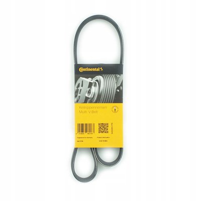 6PK2370 ремень клиновой continental ctam volkswagen passat 3b23b5