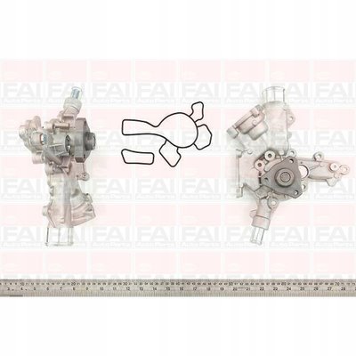 WP6205 водяной насос fai autoparts для opel corsa 73 78 79