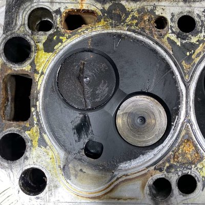 Головка блока цилиндров (гбц) 1.7TD , немец , от X17DTL , с 4 форсунками Opel Astra G 2001