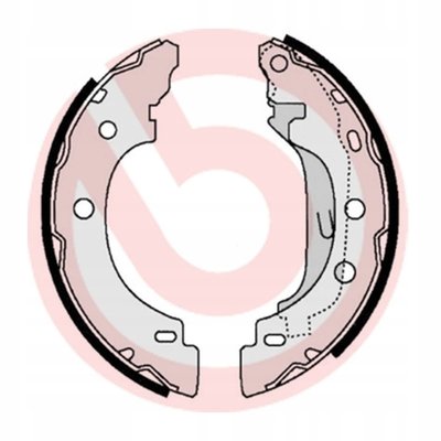 S68523 тормозные колодки brembo renault