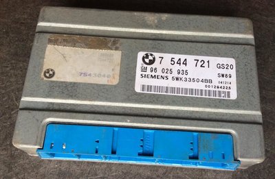 24607557980 Блок управления Easytronic BMW X5 2003 – 2006 E53 рестайлинг 2005 , 24607557500, 96025935, 5WK33504BB, 7544721