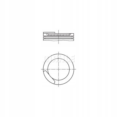 0110811 поршень mahle opel corsa 93 94 98 99а