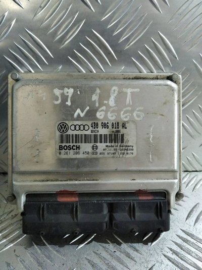 261206450 Блок управления двигателем Audi A4 B5 1994-1999 1999 4B0906018AL