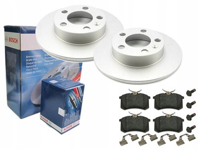 0986494596 тормозные колодки bosch задние volkswagen гольф 4 5 бора поло 9n