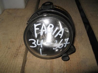 7H0941699C Фара противотуманная левая Skoda Fabia 2007-2015