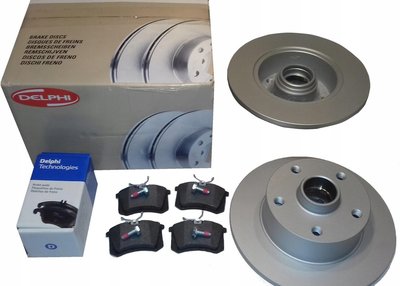 BG3030 delphi тормозные диски и колодки audi a4 b5 задняя часть 1.6 - 2.8
