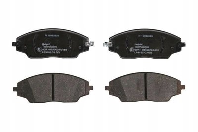 LP3192 колодки тормозные chevrolet aveo