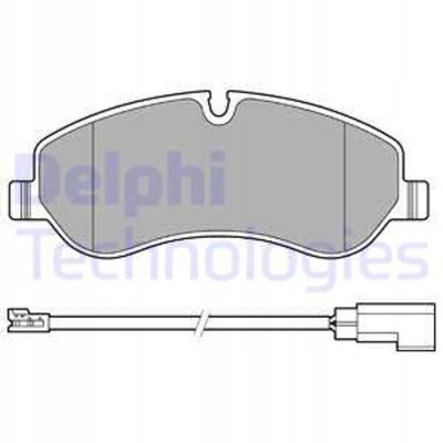 LP2661 передние тормозные колодки форд tourneo custom v362 , т