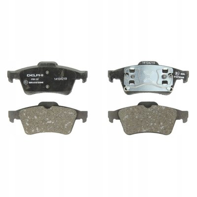 LP1701 колодки тормозные задние volvo c30 , c70 ii , s40 ii , v5