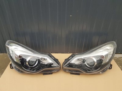 13446796 opel corsa d рестайлинг фара левая + правая линза
