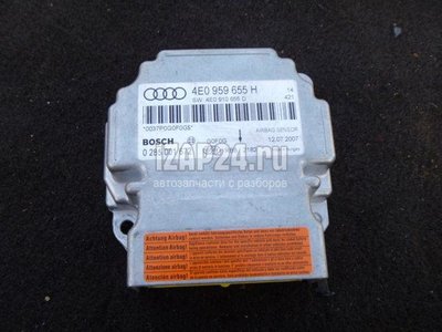4E0959655H Блок управления AIR BAG VAG A8 [4E] (2002 - 2010)