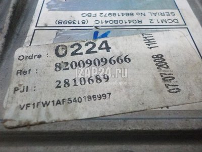 8200909666 Блок управления двигателем Renault Kangoo 2008