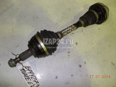 7L6407271D Полуось передняя VAG Touareg (2002 - 2010)